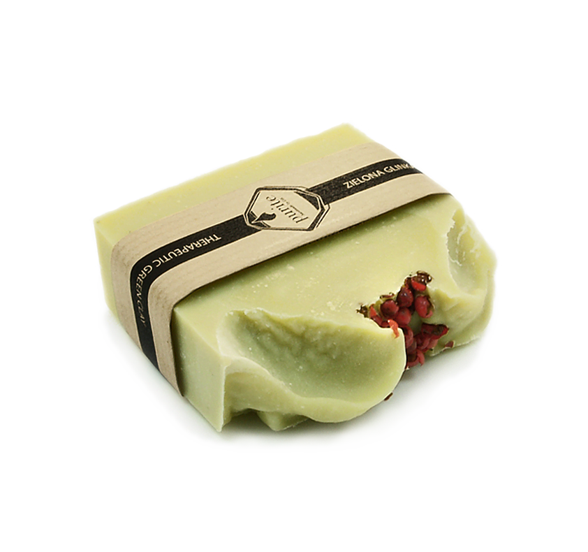 Natural soap  [zielona glinka]