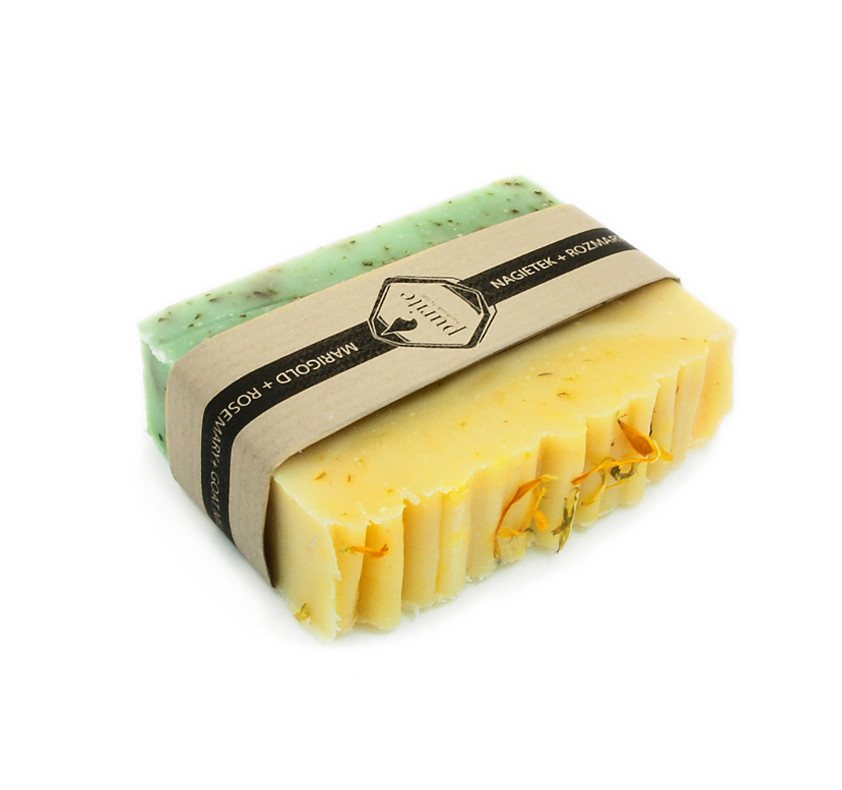 Natural calendula soap